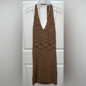 🤎 NWT! Halter Knit Dress